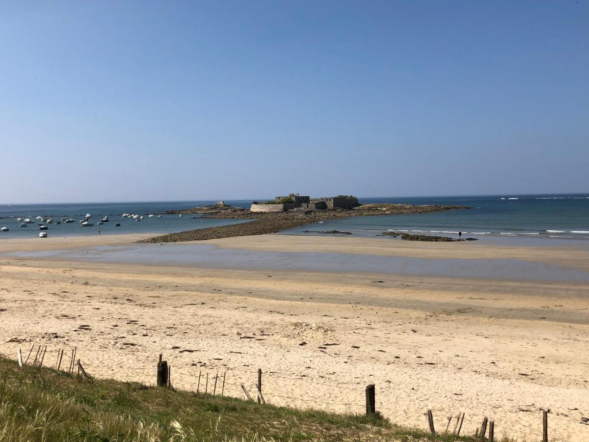 Loriot1- Appartement Vue Mer Sur Le Fort Bloque Ploemeur Eksteriør billede