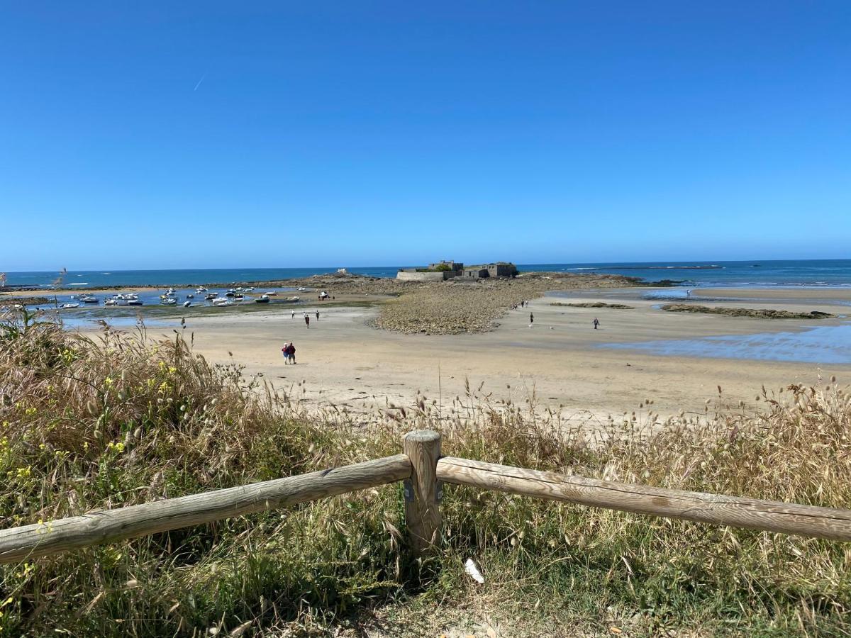 Loriot1- Appartement Vue Mer Sur Le Fort Bloque Ploemeur Eksteriør billede